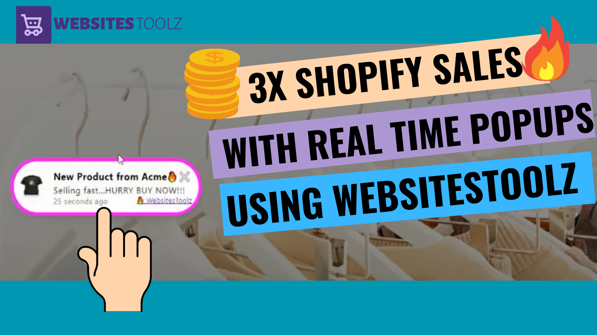 Maximize Your Store’s Impact: Real-Time Popups Made Easy with WebsitesToolz on Shopify.